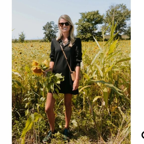 Tuckernuck Dresses & Skirts - Tuckernuck Pomander Place black terry Charlotte dress